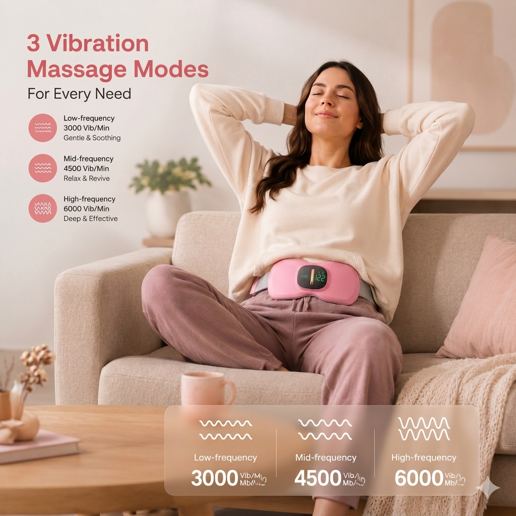 Sheezaworld™ Period Cramp Relief device