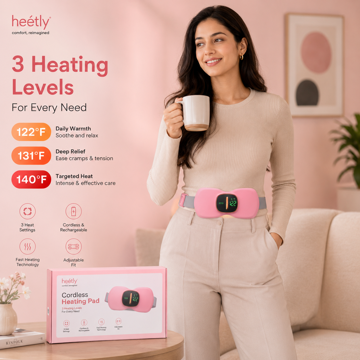 Sheezaworld™ Period Cramp Relief device